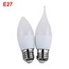 Светодиодная лампа-свеча E14 Светодиодная лампа E27 Люстра Лампа-свеча 3 Вт Лампы Декоративный свет Теплый белый Энергосбережение