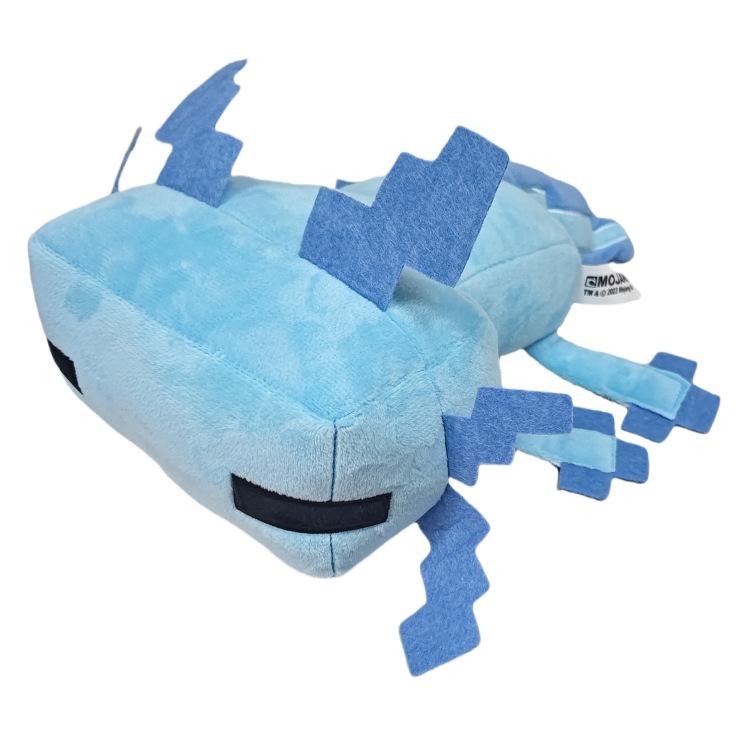 30Cm Blue Axolotl Plush Toys Kawaii Axolotl Stuffed Animal Dolls Soft Game Peluche Birthday Gift For Children Kids Xmas Gift