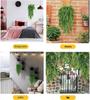 30 дюймов Искусственные растения Лианы Имитация Зеленой Стены Садовое Украшение Свадьба Домашний Декор Комнаты Сделай Сам Эвкалипт Рождество Навидад Растение