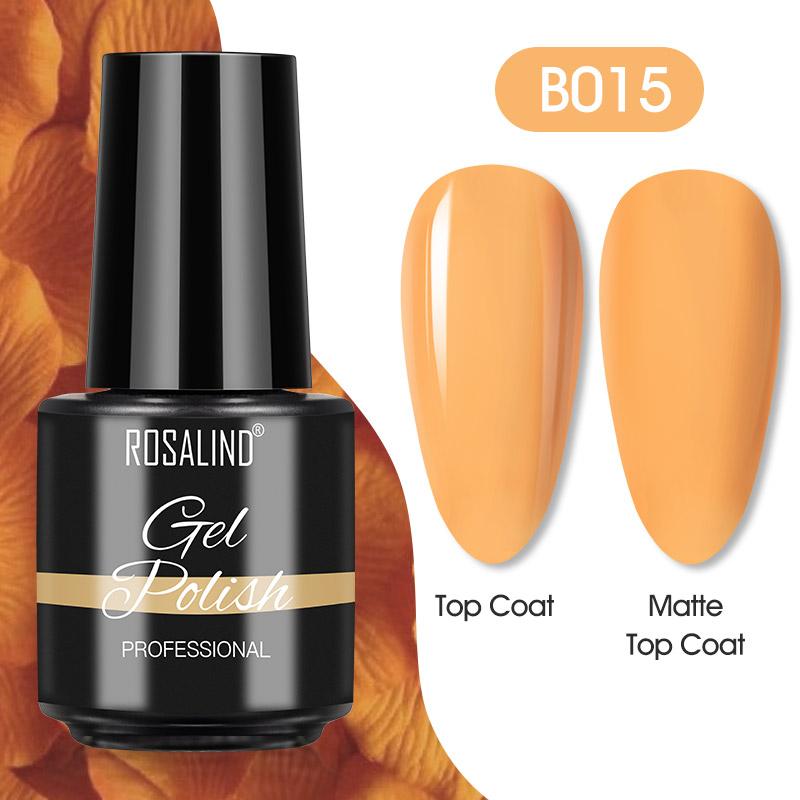 ROSALIND Зимняя серия цветных гель-лаков - Полуперманентное глиттерное покрытие для профессионального использования