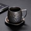 KuBac HoMmi New INS Stoneware Handmade Japanese Style Vintage Coffee Cup Afternoon Tea Ceramic Mug Set Retro Coffee Cup