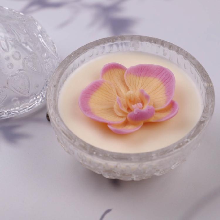Cute Cylinders Silicone Crafts 3D Aromatherapy Candle Moulds Decorations Moulds