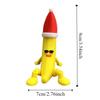 Multi-Jointed 3D Printed Banana Toy Movable Banana Shaped Figurine Toy  Parent-children