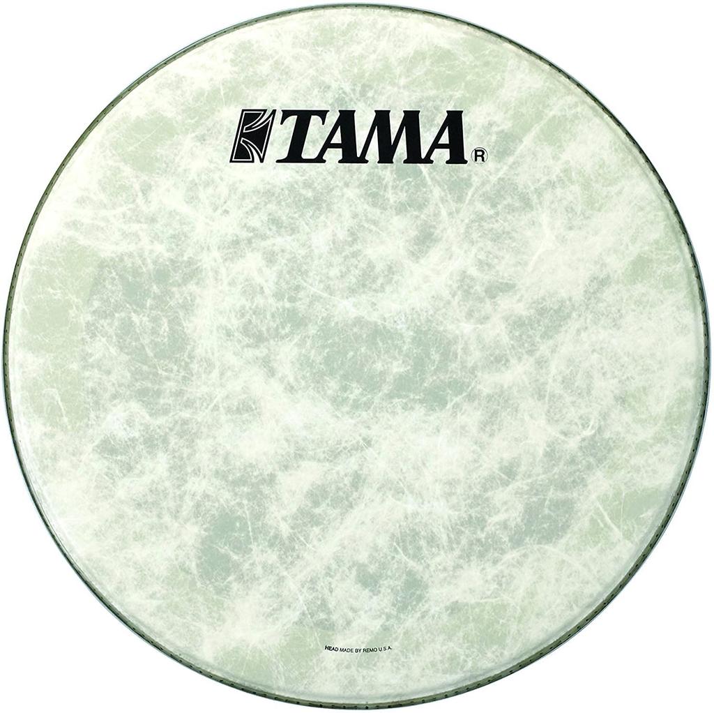 TAMA RF20BMST 20-inch Drumhead, White (REMO) with Black TAMA Logo