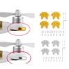 4pcs Motor Protection Cover Reinforce Base for DJI Phantom 2 3 Standard/ Professional /Advanced Drone Accessories