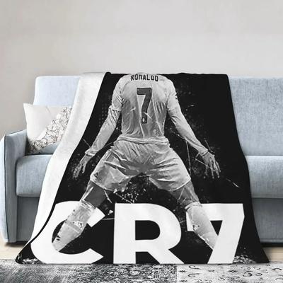 CR7 Криштиану Роналду Одеяла Мягкое Теплое Фланелевое Плед Одеяло Постельное белье для Кровати Гостиной Пикника Путешествий Дома Дивана