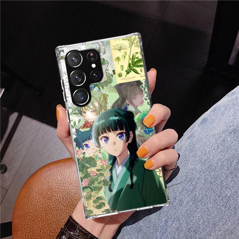 A-Apothecary D-Diaries Anime Phnoe Case for Samsung Galaxy S26 S25 Edge S23 S24 Ultra S22 Plus S21 S20 FE Unique Cover Soft Coqu