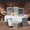 Metal Rectangle Silver Color Playing Cards Storage Box Money Coin Holder Box Candy Key Case Business Card Storage Can
