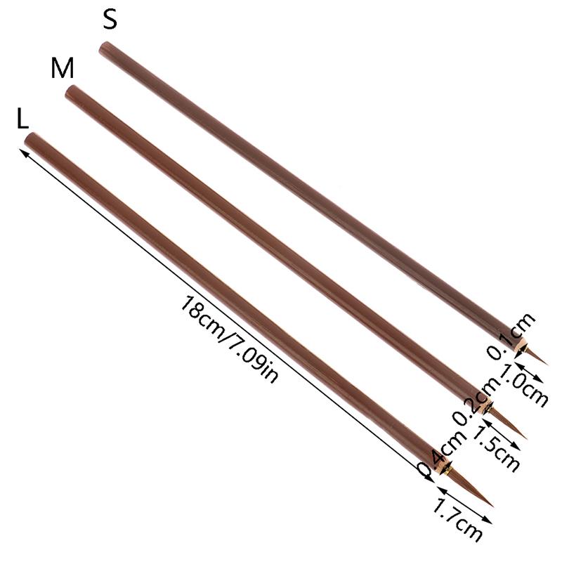 Wolves Hair Hook Line Paint Brush Chinese Calligraphy Brush Art Painting Brush