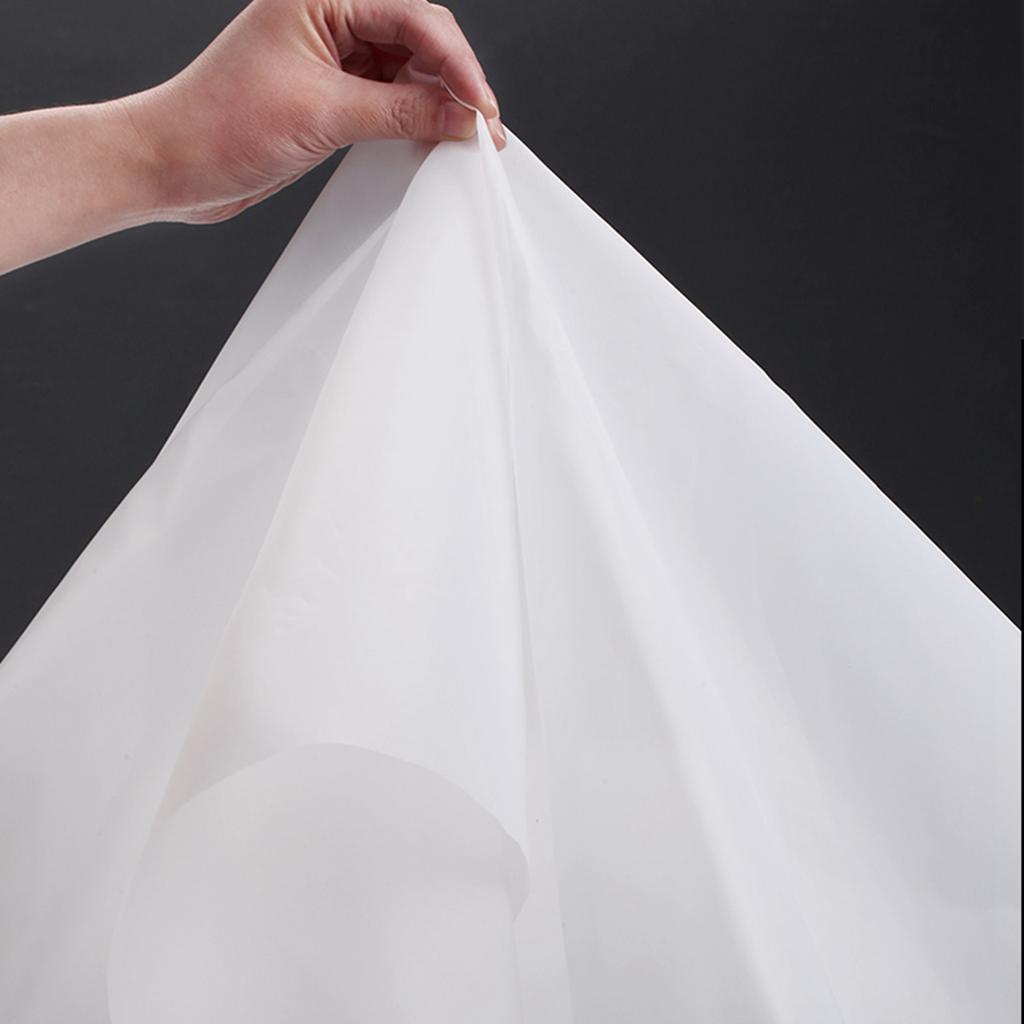 White Silk Mesh Nylon DIY Apparel Sewing Fabric Fine Mesh Micron Filter Net Fabrics Cloth High Stretch Resistance Mesh Fabrics