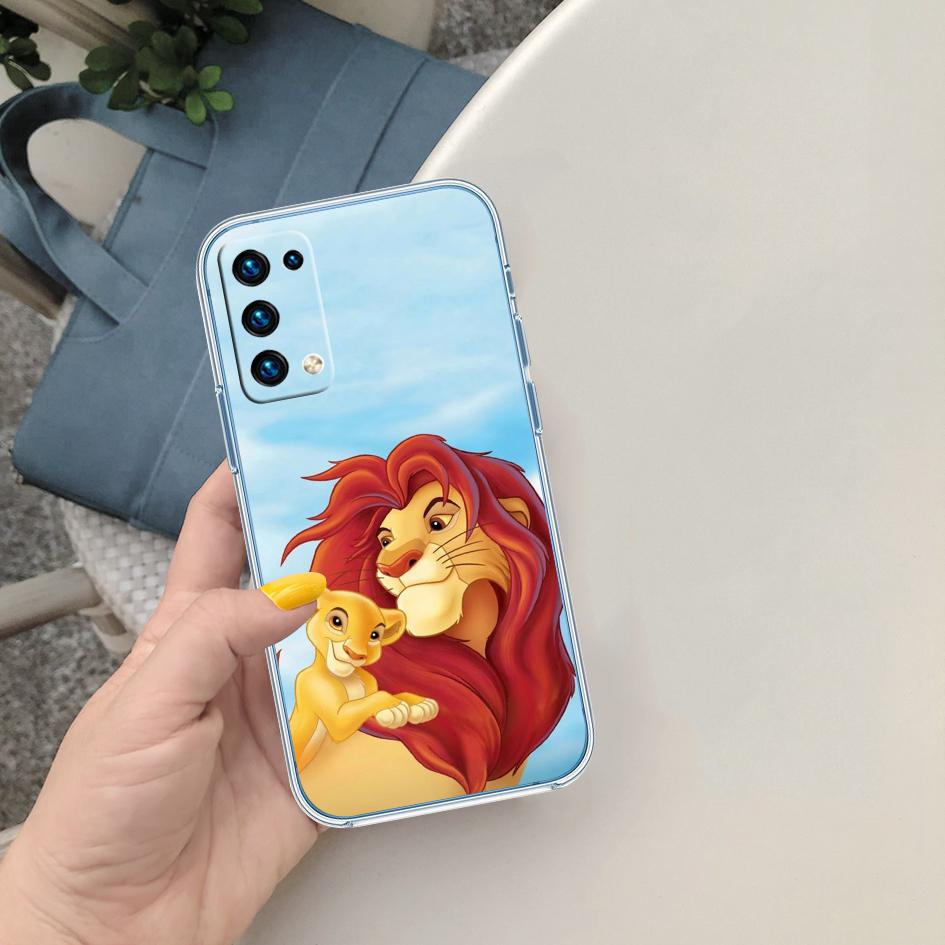 CJ75 Lion King Transparent Phone Case for LG K22 K30 K40 K40S K41 K42 K50 K50S K51 K51S K52 K61 K62 K71 K92 Q60 Q61 V40 V50 V60