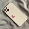 Милый чехол для телефона с мультяшными динозаврами для iPhone 16 15 14 11 12 13 Pro Max Mini 16E 17 Pro. Минималистичный силиконовый чехол для влюбленных.