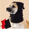 New Dog Hat Winter Warm Pet Cap Solid Color Dog Hat Drawstring Adjustment Casual Pet Headgear Cute Headwear
