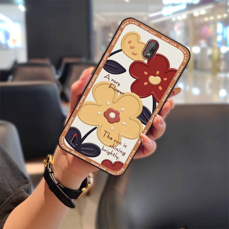 Soft Case Dirt-resistant Phone Case For Nokia C1 Durable Silicone Cartoon TPU Back Cover Waterproof Anti-knock Cover