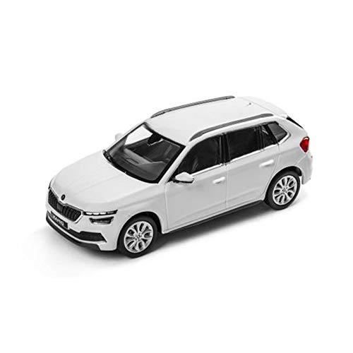 Skoda Kamiq Voiture De Modélisme 1:43 Moon Blanc Accessoires Miniature - 658099300S9R