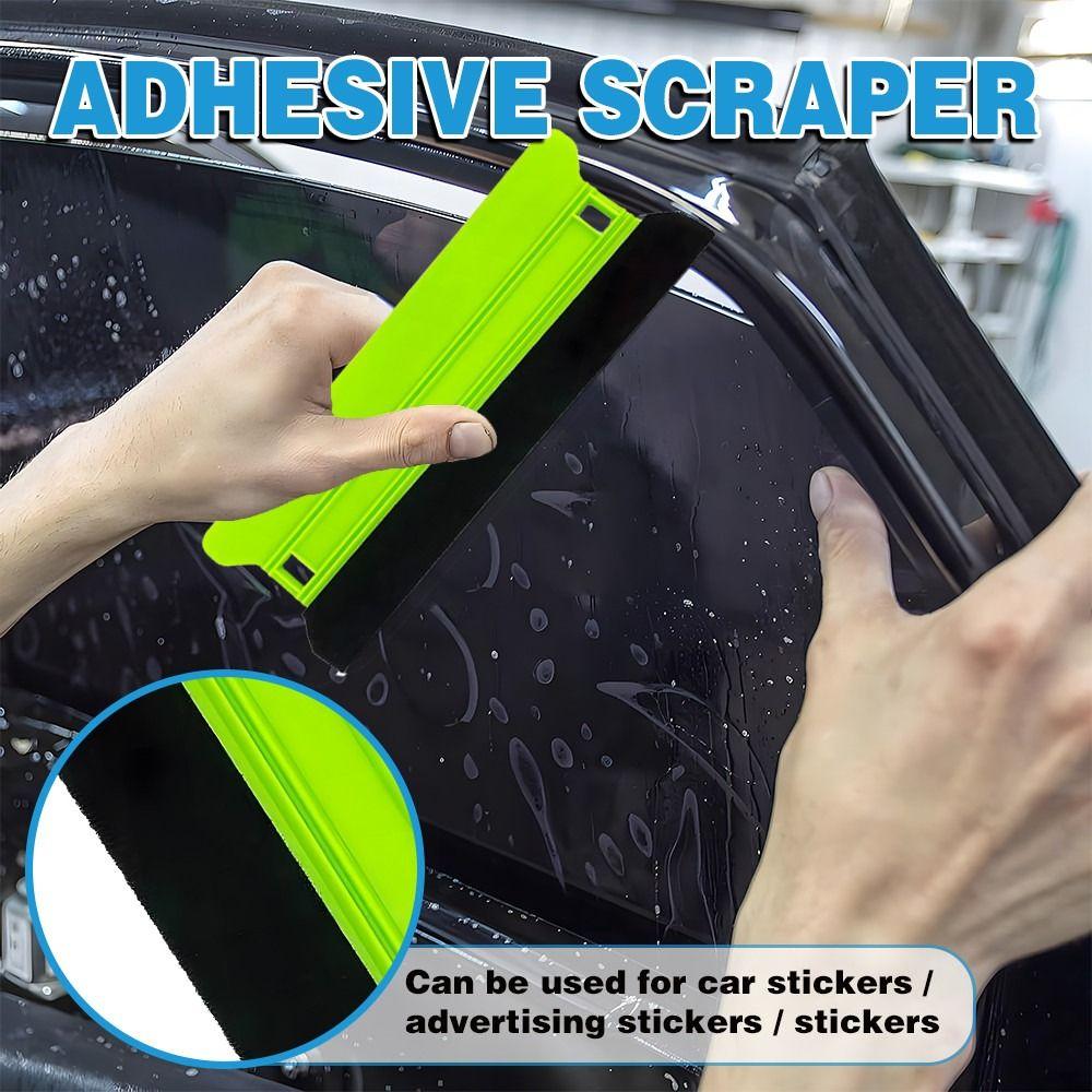 2Pcs Felt Edge Window Tint Felt Squeegee Scratch-Free Vinyl Decal Applicator Window Film