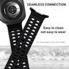 2 шт. Силиконовые ремешки для часов Samsung Galaxy Watch Ultra 47 мм, дизайн с квадратным отверстием, разноцветные, идеальная совместимость, Смарт-часы