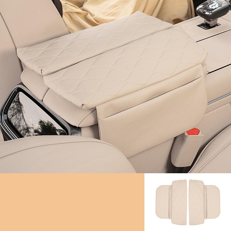 For Aito M5 M7 2024 2023 2022 Car Styling Armrest Box Cover Cushion Armrest Box Anti Dirty Cover Auto Modified Accessories