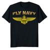 НОВИНКА ОГРАНИЧЕННАЯ серия Fly Navy Классические Нагрудные Знаки Летчика Военно-Морского Флота Футболка