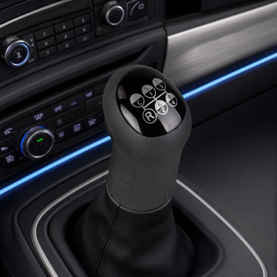 Yousheng Gear Shift Knob for Volvo Heavy Trucks, Non-Slip Rubber Grip, 8-Speed C/R Gear Mark, Manual Transmission Shifter Handle, Replacement Black