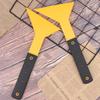 Скребок размер 36*15 см пластиковый желтый длинная ручка автомобильный скребок для виниловой пленки скребок для тонировки стекол автомобиля инструмент автомобильные аксессуары