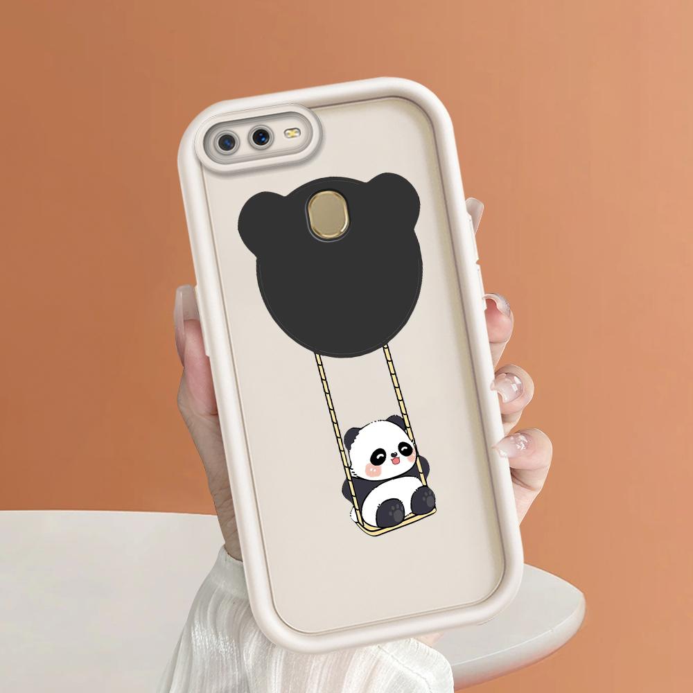 Мягкие силиконовые квадратные лестницы с мультяшным узором, полное покрытие, защита камеры, противоударный чехол для OPPO Reno Realme OnePlus