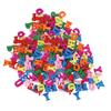 300Pcs Wooden Letters Craft Colorful HandMade Craft Children Education Supplies