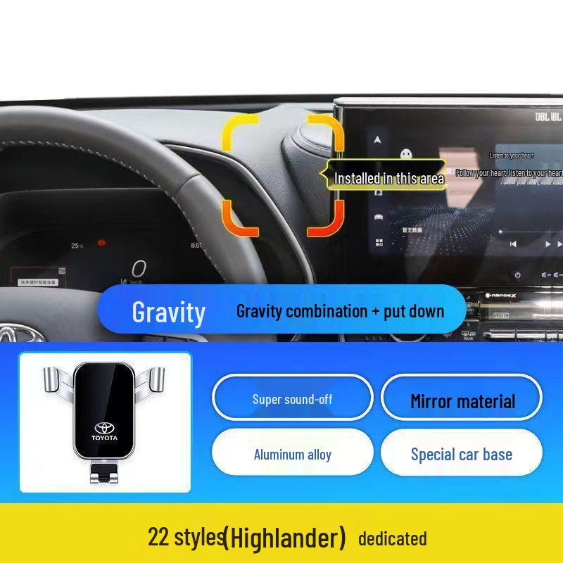 Автомобильный держатель для телефона для Toyota Corolla, Levin, RAV4, Wildlander и Camry 2021 года