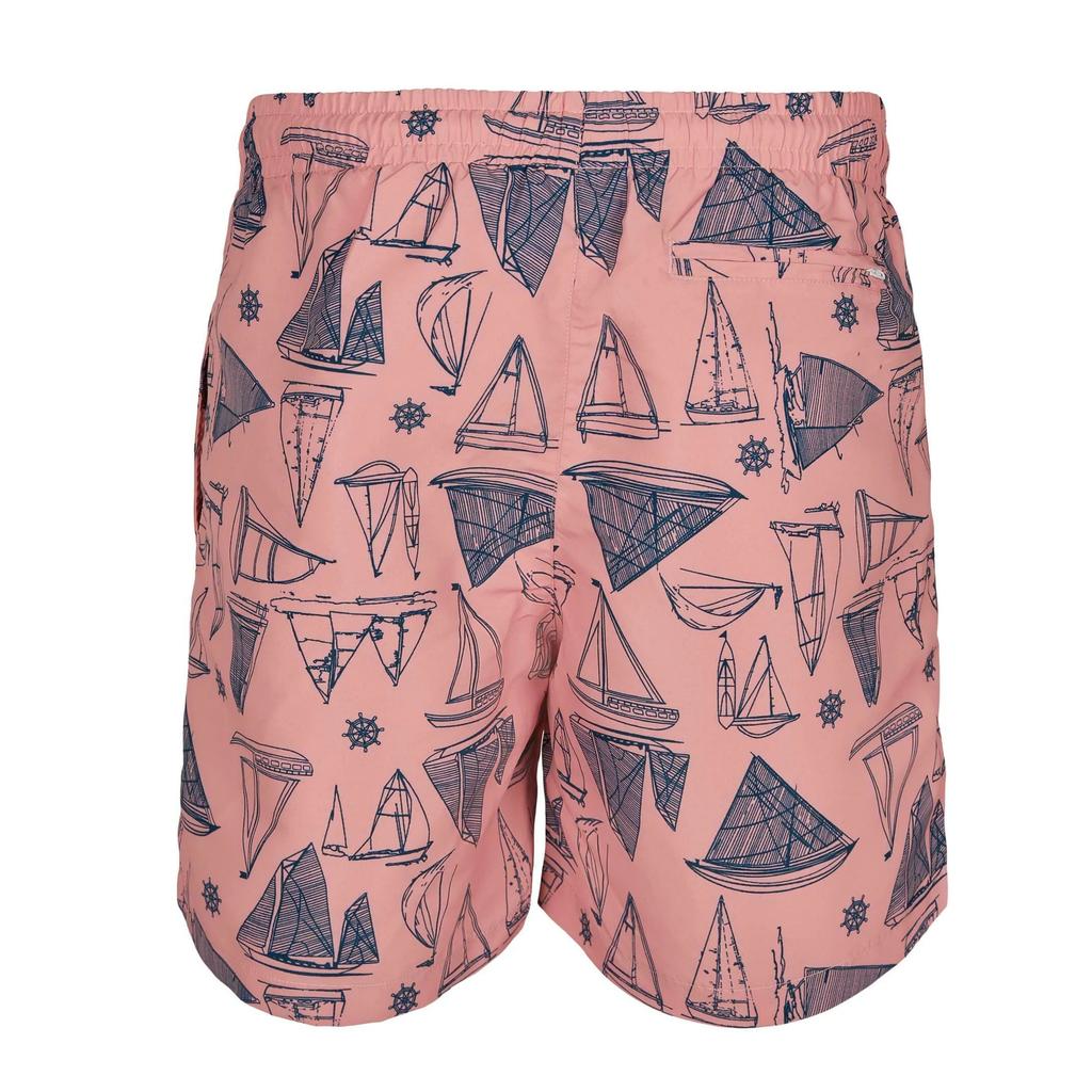 Urban Classics Mens Patterned Swim Shorts