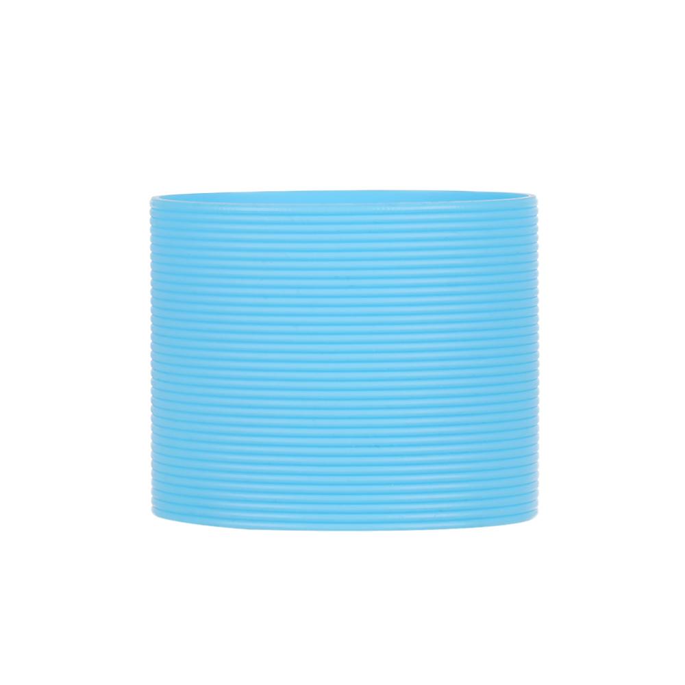 Round Durable Non-Slip Insulation Cup Cover Water Cup Coasters Bottle Sleeves Silicone Cup Sleeve