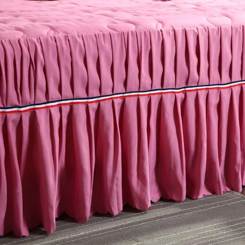 Утолщенные хлопковые покрывала, простыни, стираемые водой, однотонные покрывала, односпальная двуспальная кровать, комплект постельного белья размера «queen-size» 1,8 м