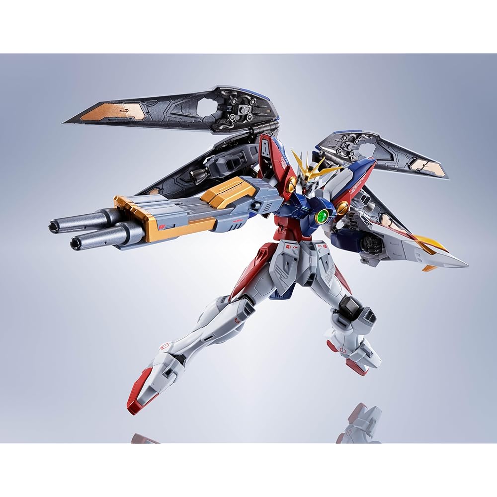 TAMASHII NATIONS Metal Robot Spirits Wing Gundam Zero 140 мм ПВХ АБС Литье под давлением Окрашенная Фигурка Действия