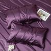 Premium 150 Thread Count Mulberry Silk Pillowcase Set 2pcs 48x74cm Machine Washable Modern Minimalist Home Bedding
