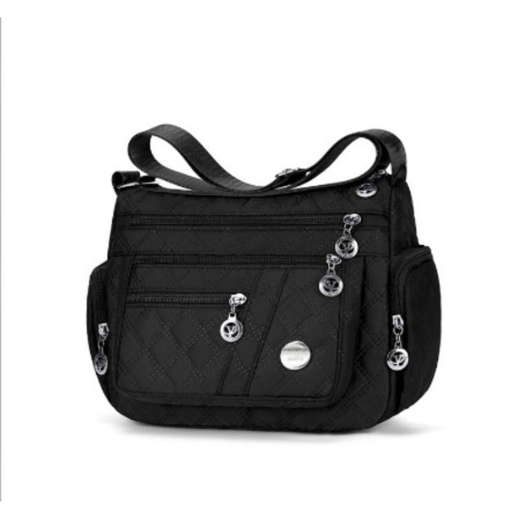 Сумка через плечо, большая вместимость, женская сумка для мам среднего возраста, дорожная сумка из ткани Оксфорд, нейлоновая сумка через плечо