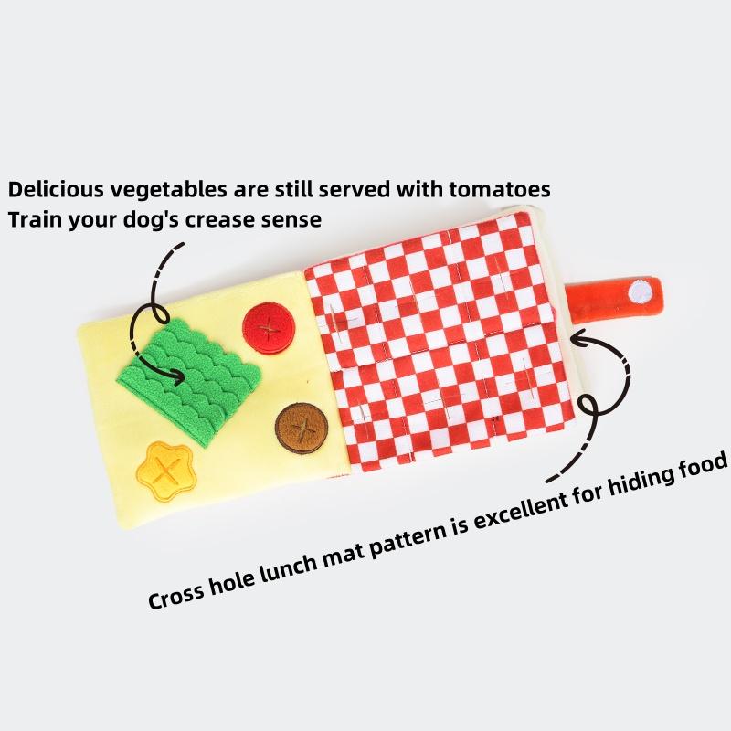 Dog Snuffle Mat Book Pet Snuffle Mat For Dogs Pet Feeding Mats Puppy Sniffing Pad Cat Doggies Interactive Puzzle Toys For Pets