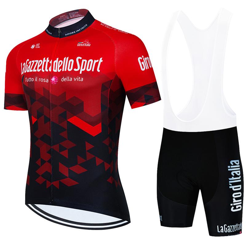 2024 Tour De Giro D'ITALIA Cycling Jersey Sets Mens Cycling Clothing Summer Short Sleeve Quick-dry MTB Bike Suit Ropa Ciclismo