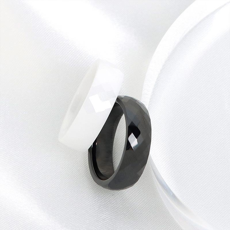 Керамическое кольцо с ромбовидным узором DIY Вэньвань Ручное кольцо Новые китайские аксессуары Seiko Женские