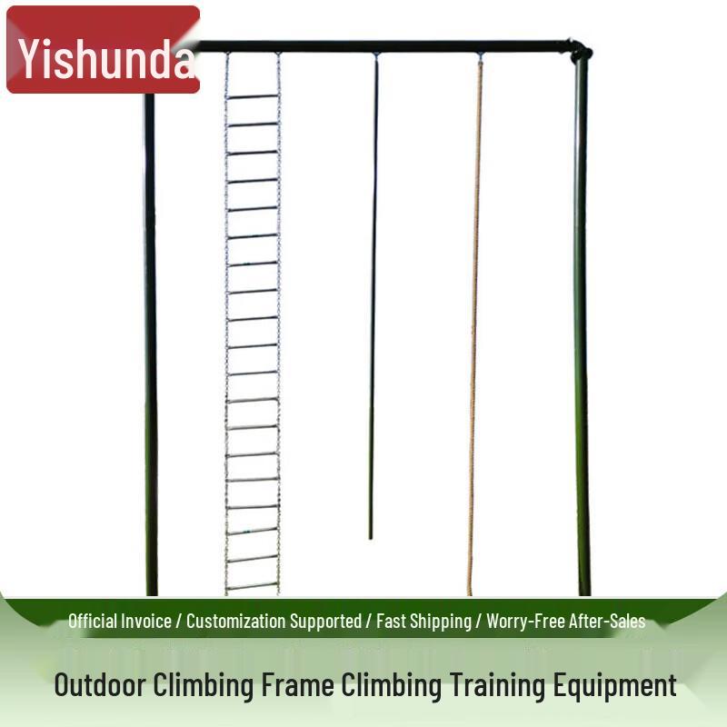 Yishunda Outdoor 3-in-1 Fitness Climbing Frame