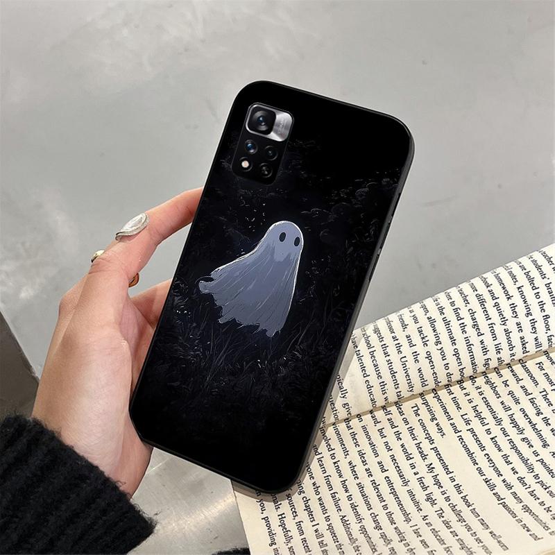 Phone Case For Xiaomi Poco C71 15T 14T Pro Redmi note 15 14 14 13 Pro Redmi A5 15C 13C Cute Cartoon Ghost