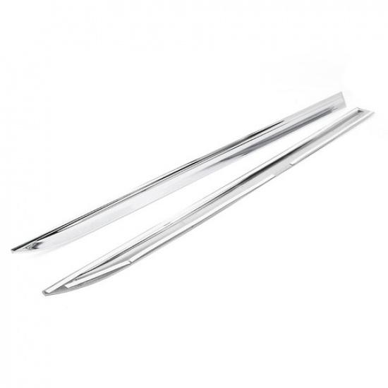 4x Хромированная накладка на боковую линию кузова двери Отделка Подходит для Jeep Grand Cherokee 14-18