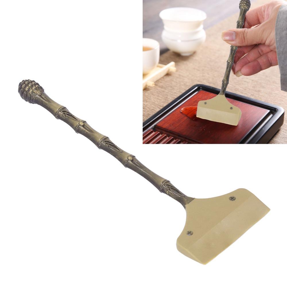 Practical Tea Tray Cleaning Tool Soft Silicone Head Tea Tray Cleaning Sweeper Tea Tray Maintenance