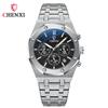 Chenxi Top Luxury Brand Auto Date Wristwatch Mens Sport Waterproof Multi Function Chronograph Stainless Steel Wristwatches