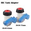 Ibc Tank 1000L Dn50 75Mm Liter 62Mm To Export Male 2 Inch Buttfly Valve Switch