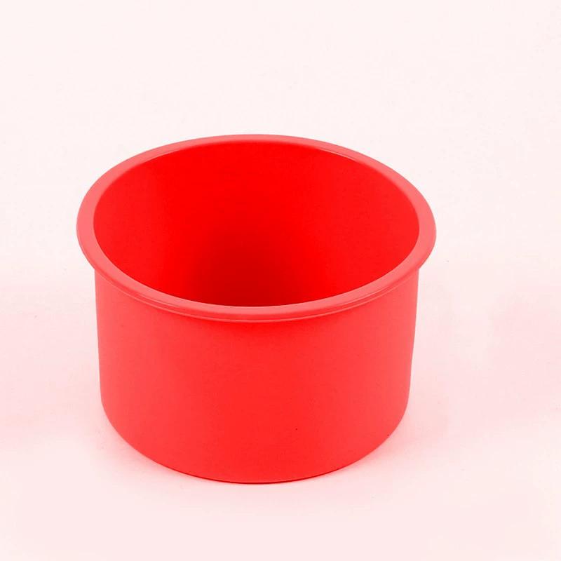 4 6 8 Inch Round Cake Pans Silicone Molds for Baking Layer Cakes Cheese Chiffon Rainbow Cake Baking Pans