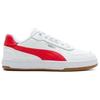 Puma Caven Удобные Универсальные Низкие Кроссовки Унисекс Белые Красные 395016-05