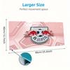 RB Leipzig Mouse Pad, Large Gaming Desk Mat, Non-slip XXL Mousepad for Laptop & Tablet, Mini PC Playmat with Stitched Edges