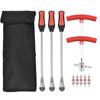 Tire Lever Set Bike Motorcycle Tire Spoon Tyre Changing Tool Tire Removal Repair Tools with Rim
