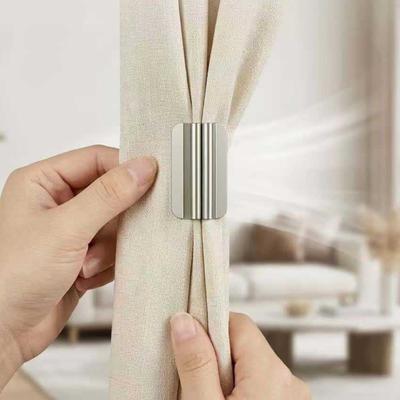 Магниты для штор для закрытия, Съемные металлические магниты для штор, Магнитные зажимы для штор, Держат шторы закрытыми для штор блэкаут, Занавесок, Подкладок для душевых