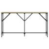 VidaXL Table console chêne sonoma 140x23x75 cm bois d'ingénierie 837773