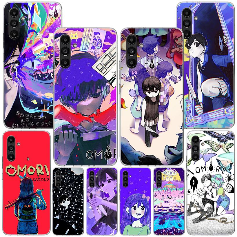 Game O-Omori Cartoon Phnoe Case for Samsung Galaxy A17 A37 A57 A16 A26 A36 A56 A15 A14 A13 A55 A54 A53 A35 A34 A33 A25 A24 A23 A